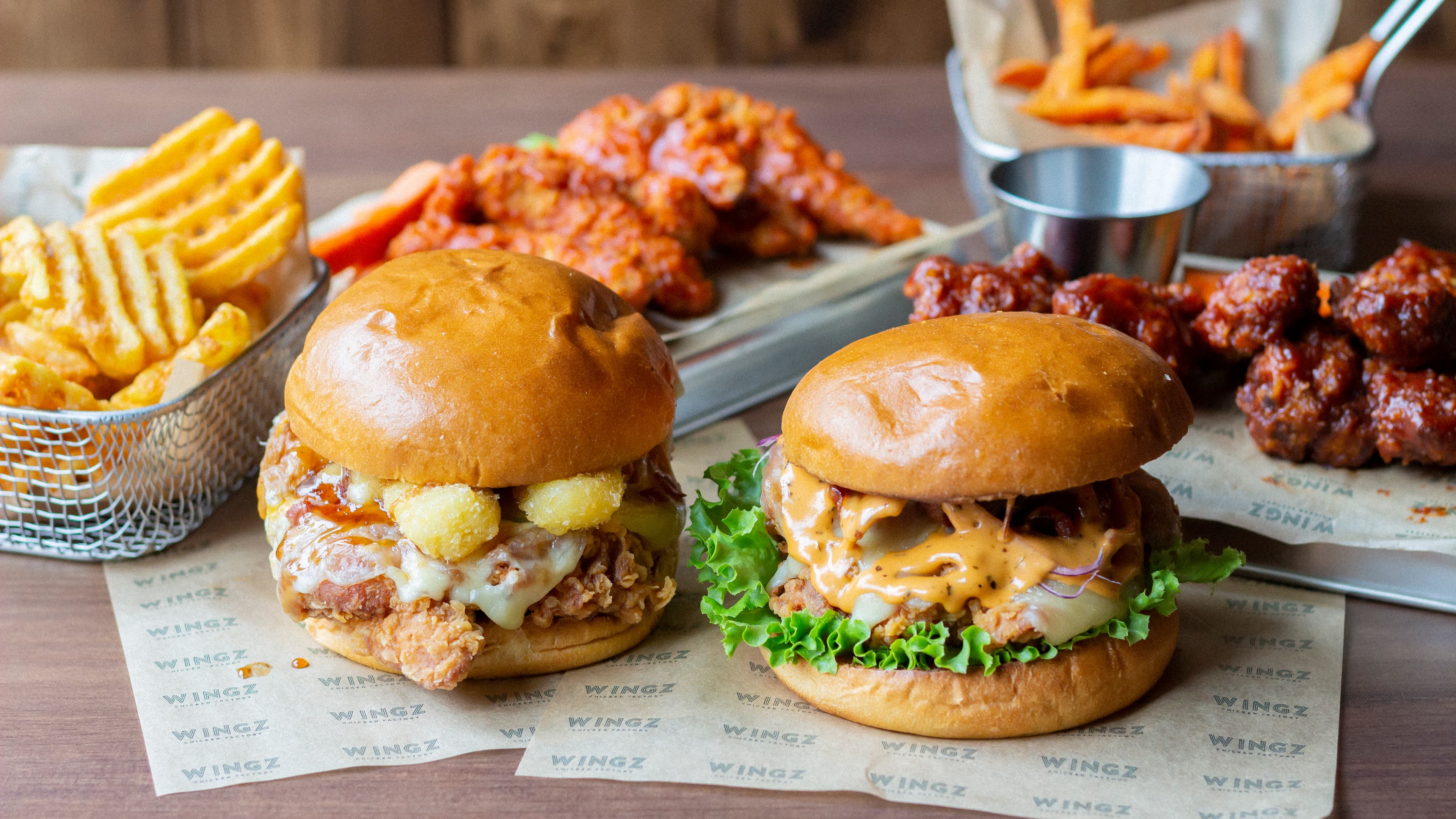 Delicious fried chicken